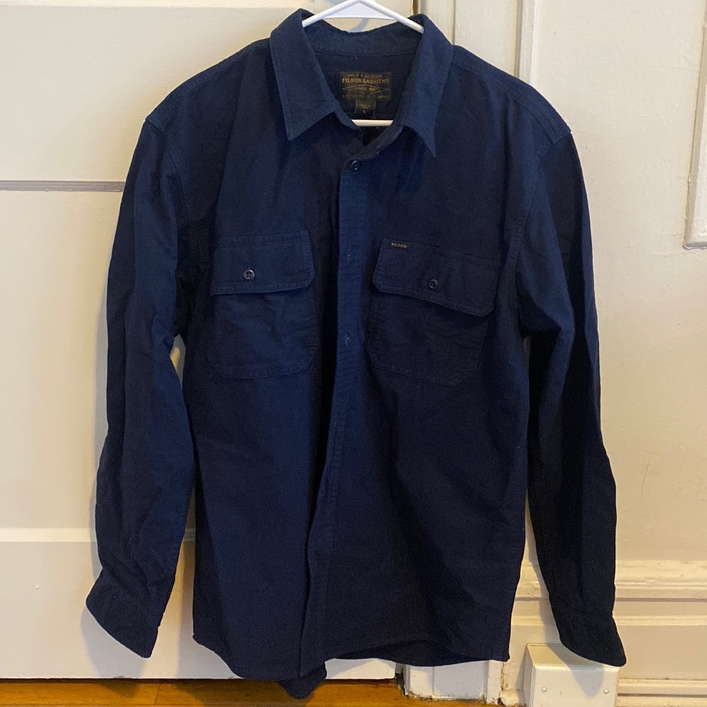 Filson Field Flannel Shirt Large NWT